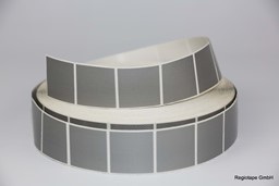 Zeige Details für F99603SI-Q Gewebestanzteil, 30 x 30 mm, quadrat, silber, 1-bahnig, 2.000 Stück pro Rolle Bild von F99603SI-Q Gewebestanzteil, 30 x 30 mm, quadrat, silber, 1-bahnig, 2.000 Stück pro Rolle