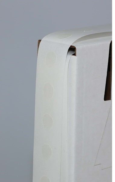 Bild von G11000 Glue-Dots, Spendebox á 5.000 Stück, doppelseitige Klebepunkte, Hotmelt, ca. 8 - 10 mm rund